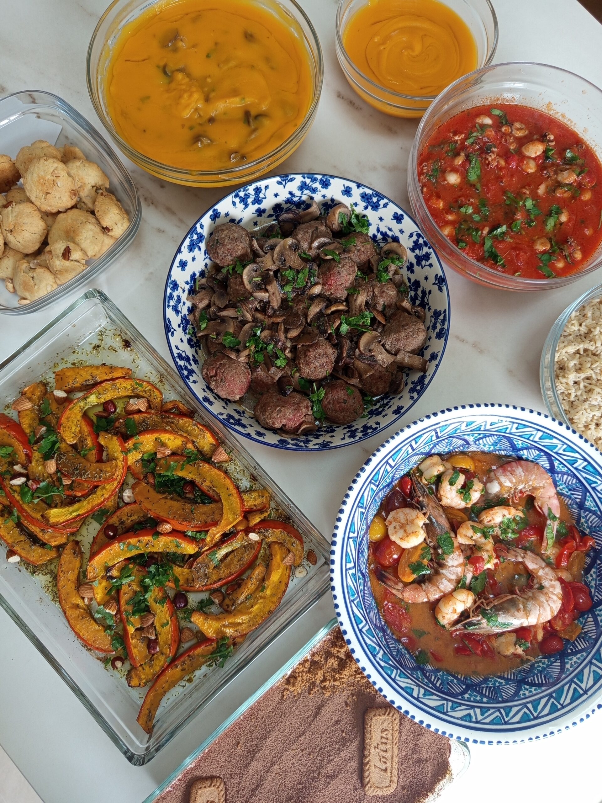 image plat batch cooking